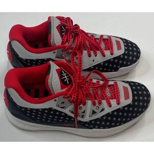 Way OF Wade Li-Ning Wow 4 Veterans Day ABAK033-15 Dwayne Basketball Shoes Size 8
